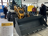 Mehrere Hersteller präsentierten ihre elektrifizierten Baumaschinen. © Business Upper Austria